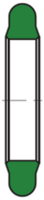 SAE afdichting 45.4X53.8X2.85 PU DN38