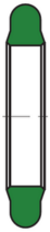 SAE afdichting 17X25.4X2.85 PU DN13