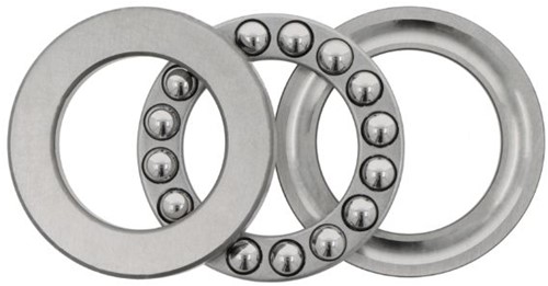 Axial deep groove ball bearing 2907 NSK 35X55X16mm