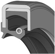 Oil seal 111.12X152.6X12.8 B2SL NBR-3