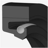 Oliekeerring 200X230X15 K5 NBR/SS316