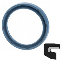 Oil seal 8X12X3 VC FPM (Viton)
