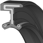 Oil seal 12X26X8 A-DUO