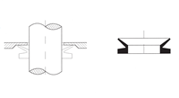 V-ring VA 016 EPDM-2